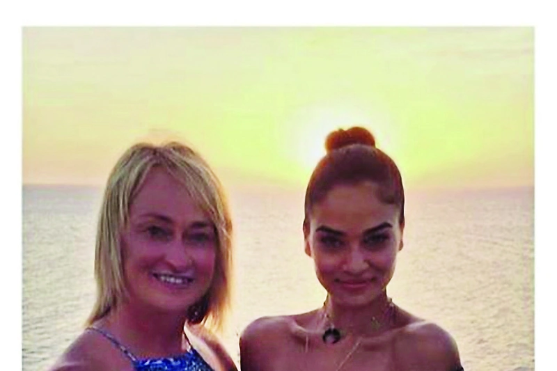 Shanina Shaik su mama