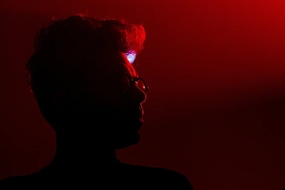 Grupės „Son Lux“ koncerto akimirkos