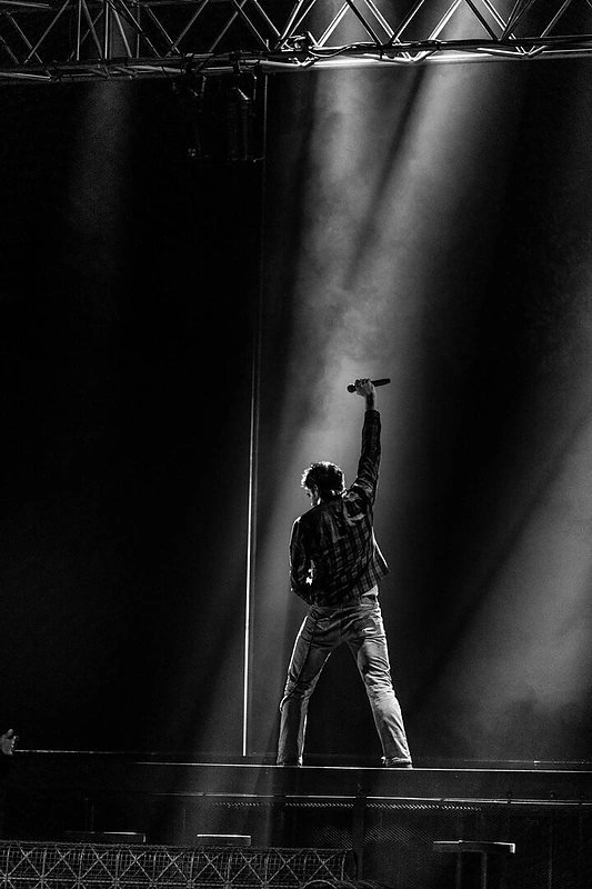 Spektaklis „Išvarymas“ buvo parodytas „Siemens“ arenoje