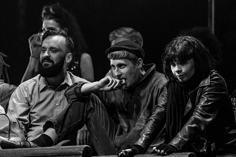 Spektaklis „Išvarymas“ buvo parodytas „Siemens“ arenoje