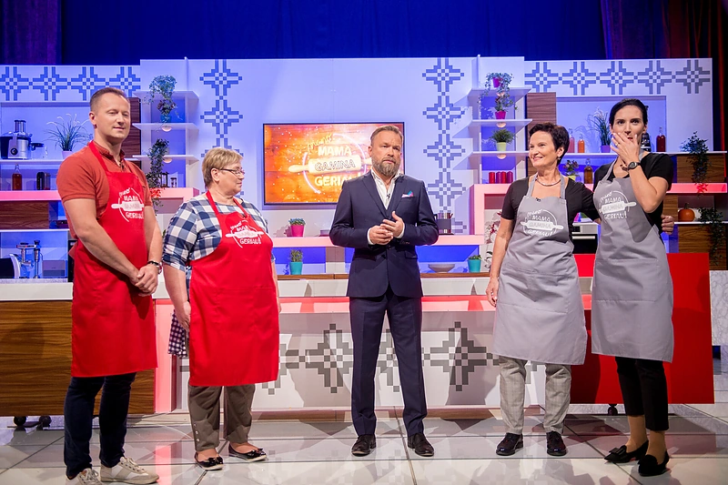 LRT laidos „Mano mama gamina geriau!” filmavimo akimirkos