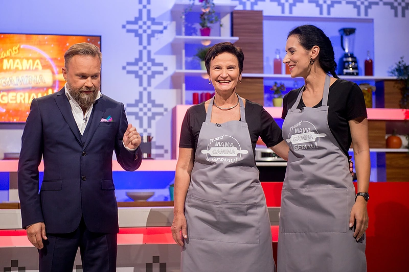 LRT laidos „Mano mama gamina geriau!” filmavimo akimirkos