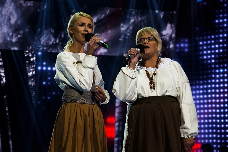 Projekto „Du balsai – viena širdis“ filmavimo akimirkos