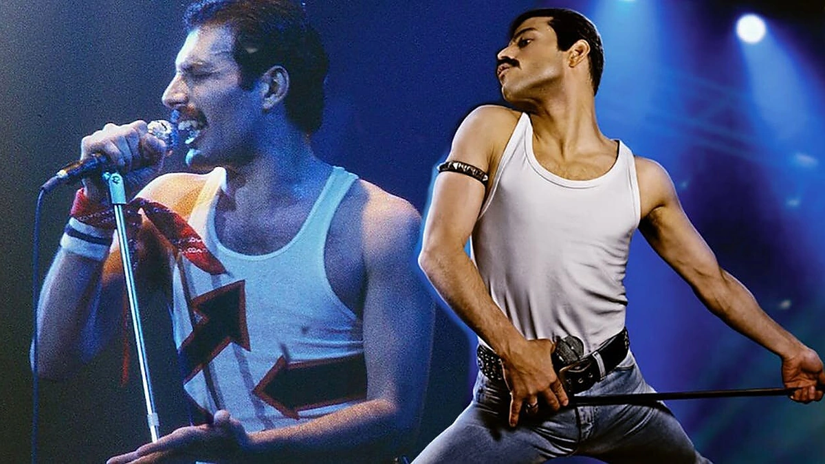 Freddie Mercury ir Rami Malekas