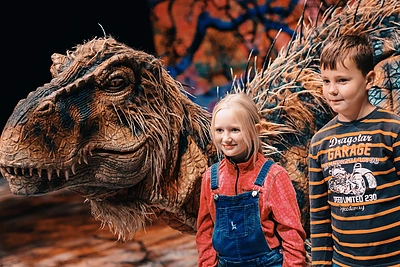 „Pasivaikščiojimas su dinozaurais“ Lietuvoje