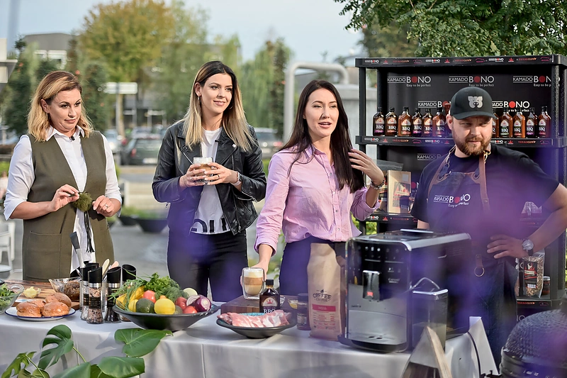 „Queens of roses“ laidoje „Virtuvės istorijos“