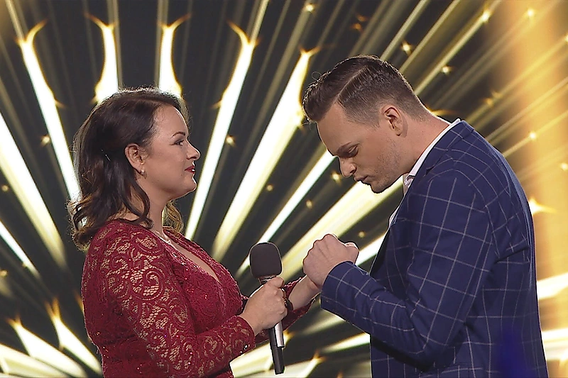 Ruslanas Kirilkinas su pussesere Julija