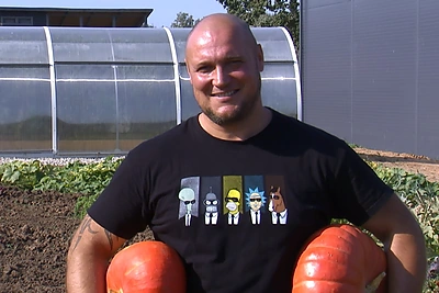 Ūkininku tapęs grupės „Išjunk šviesą“ lyderis Valdas Burnys