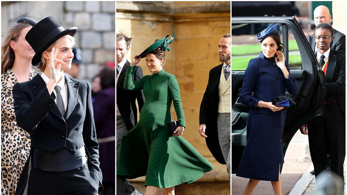 Cara Delevingne, Pippa Middleton, Meghan Markle