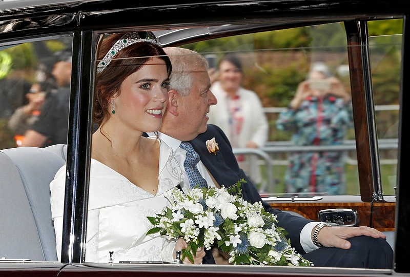 Karališkosios princesės Eugenie ir Jacko Brooksbanko vestuvės