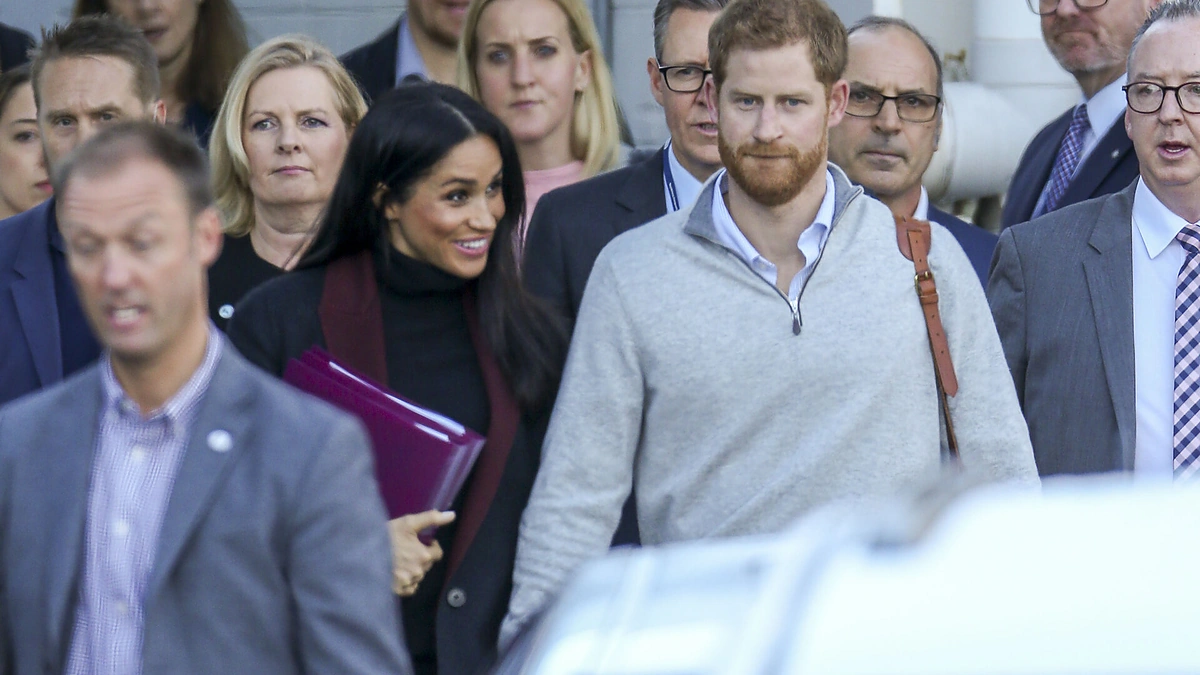 Meghan Markle ir princo Harry vizitas Australijoje