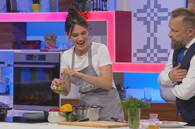 Kulinarinio šou „Mano mama gamina geriau!“ filmavimo akimirkos