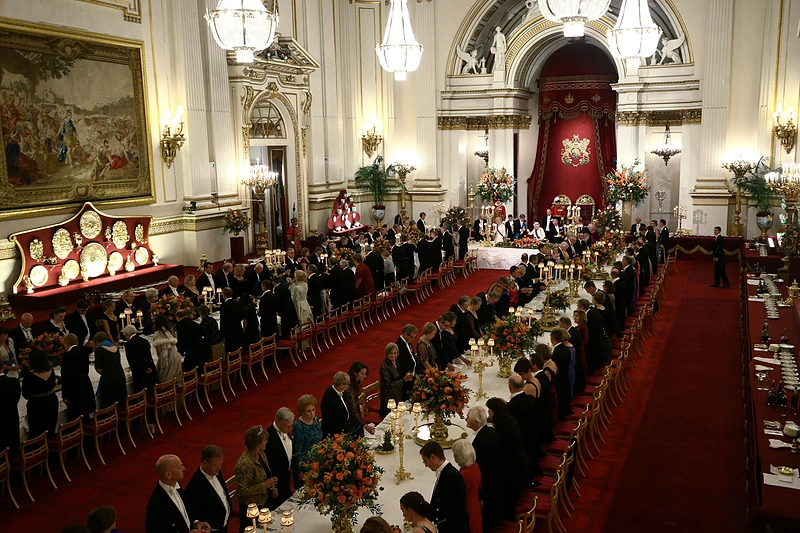 Nyderlandų vizitas Didžiojoje Britanijoje: Bakingamo rūmai
