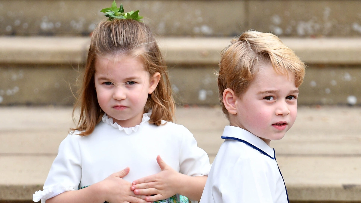 Princesė Charlotte ir princas George'as