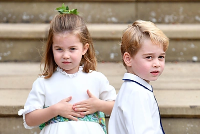 Princesė Charlotte ir princas George'as