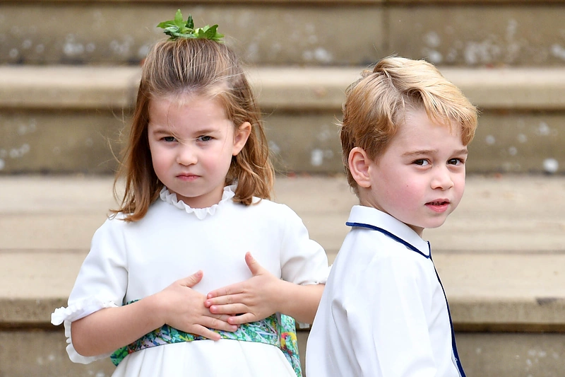 Princesė Charlotte ir princas George'as