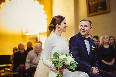 Vilniuje susituokė buvęs Seimo narys Domas Petrulis ir Liucija Mininaitė.
