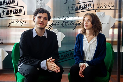 „Injekcijos“spaudos konferencija