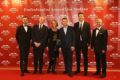 Spektaklio „Striptizo ereliai“ 10 metų jubiliejaus svečiai