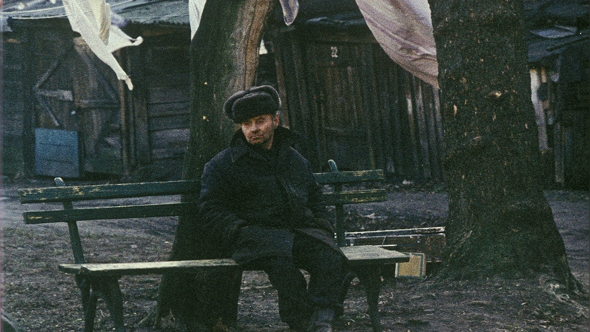 Kadras iš A. Matelio filmo „Dešimt minučių prieš Ikaro skrydį“