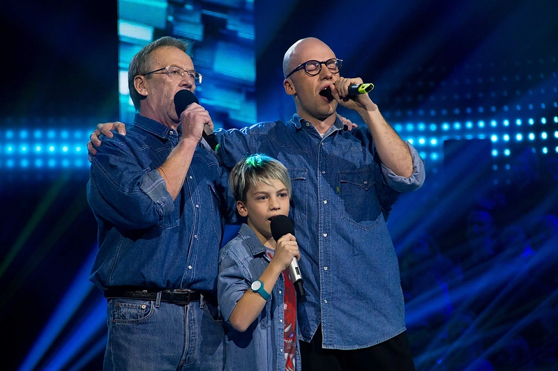 Bareikių pasirodymas muzikiniame šou „Du balsai – viena širdis“