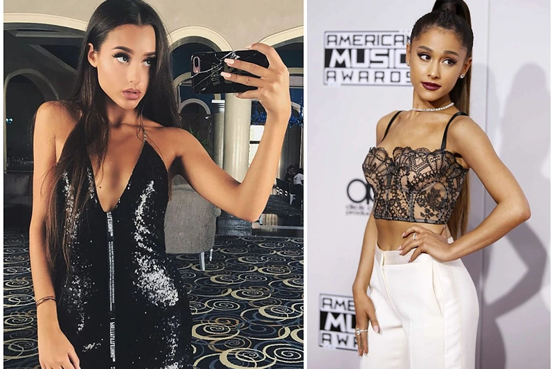 Viktorija Jukonytė ir Ariana Grande / Asmeninio albumo ir Scanpix nuotr.