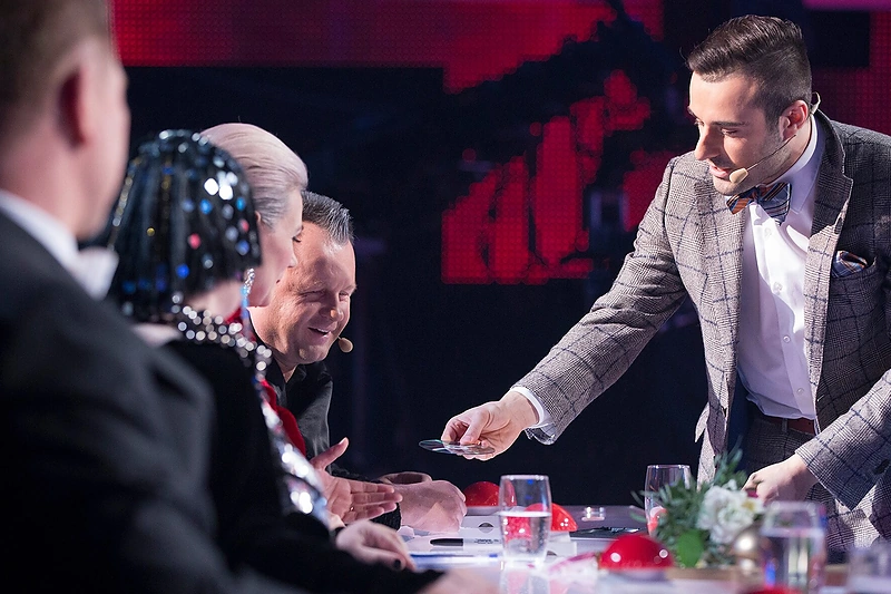 Akimirka iš laidos „Lietuvos talentai“