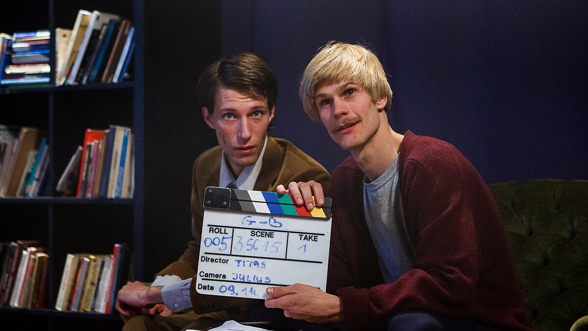 Garbanotas – Liūdnų akių klipo filmavimo akimirka. Gyčio Vidžiūno nuotr.