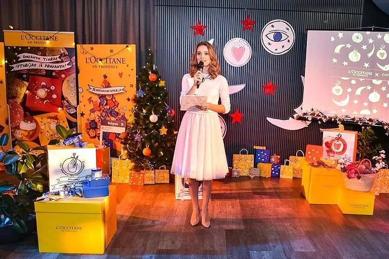 „L‘Occitane“ šventinio vakaro akimirka