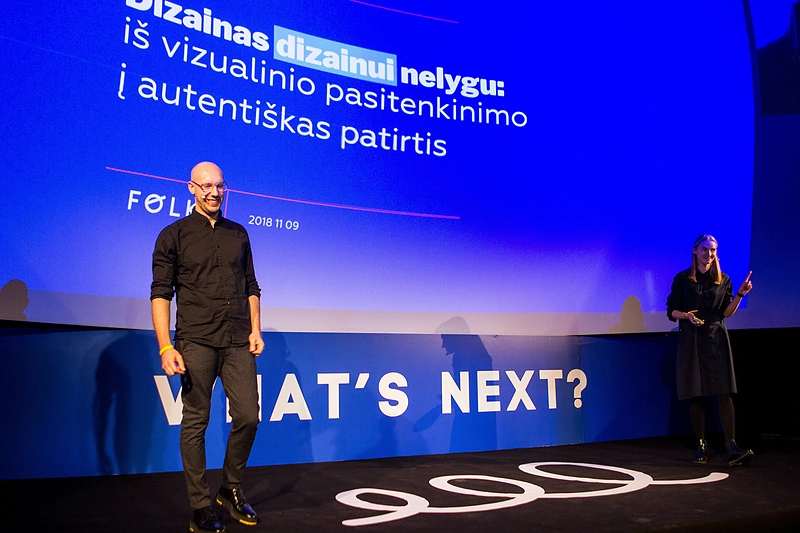 „What‘s Next?“ konferencija: Justina Muralytė ir Ignas Kozlovas