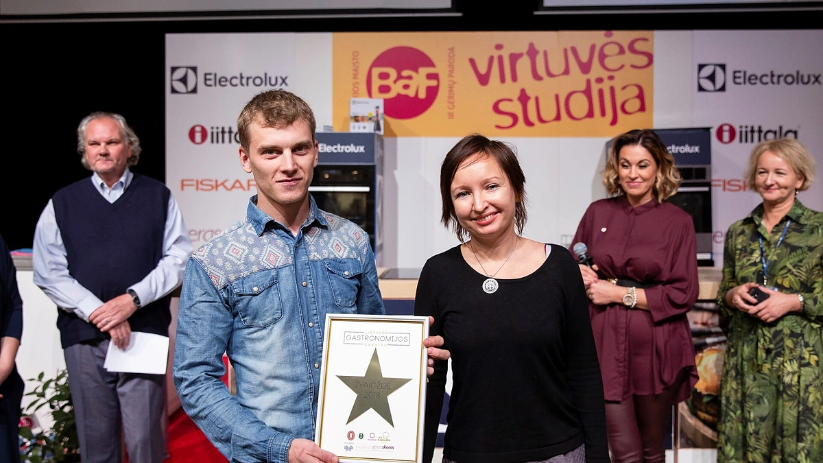 Parodoje BAF įteikta „Gastronomijos savaitės žvaigždė“