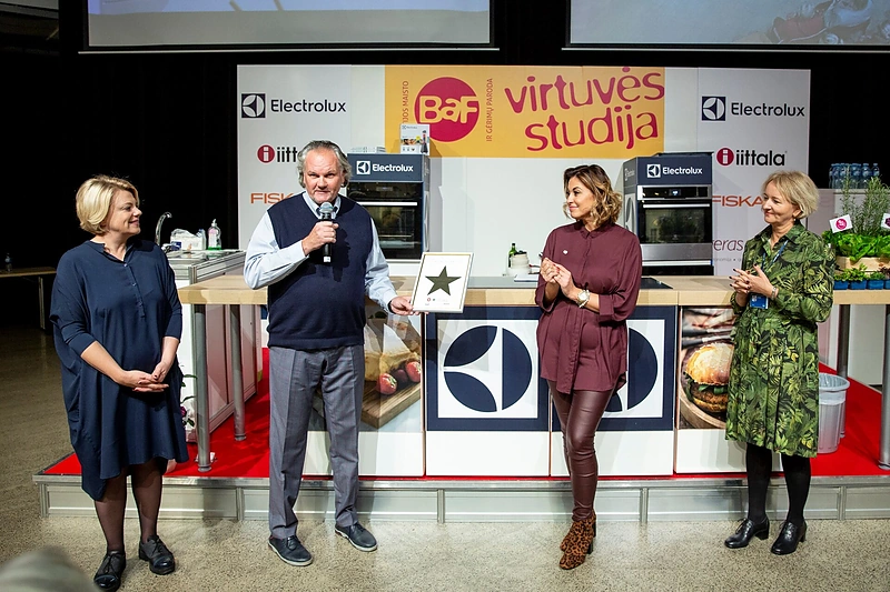 Parodoje BAF įteikta „Gastronomijos savaitės žvaigždė“