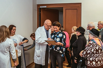 Agnės Kišonaitės darbo „Šeima“ pristatymas