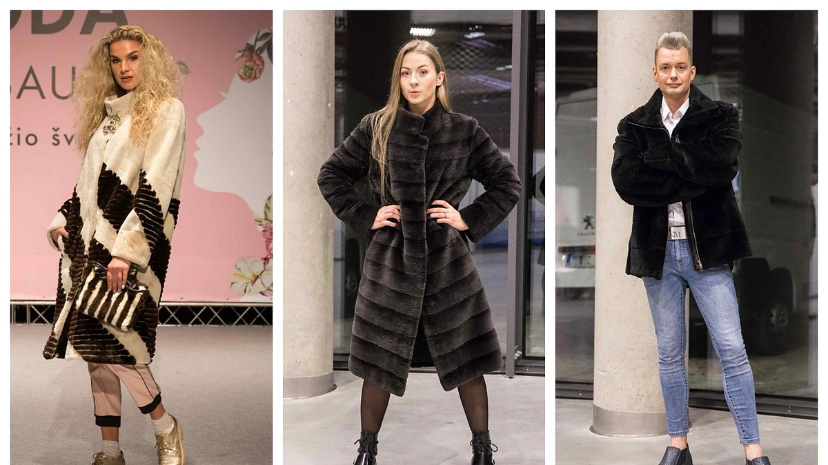 Nauja kailių ir odos kolekcija