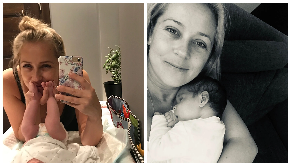 Ineta Stasiulytė su dukra Marija