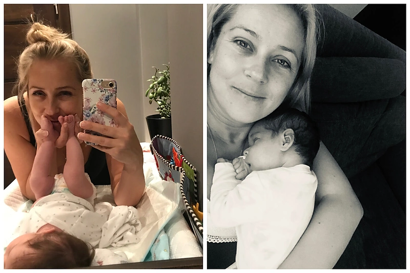 Ineta Stasiulytė su dukra Marija