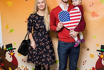 Padėkos dienos minėjimo akimirka