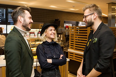 Alfo Ivanausko burgerių pristatymas/Pauliaus Peleckio nuotr.