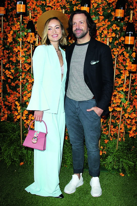 Jasonas Sudeikis su žmona Olivia Wilde