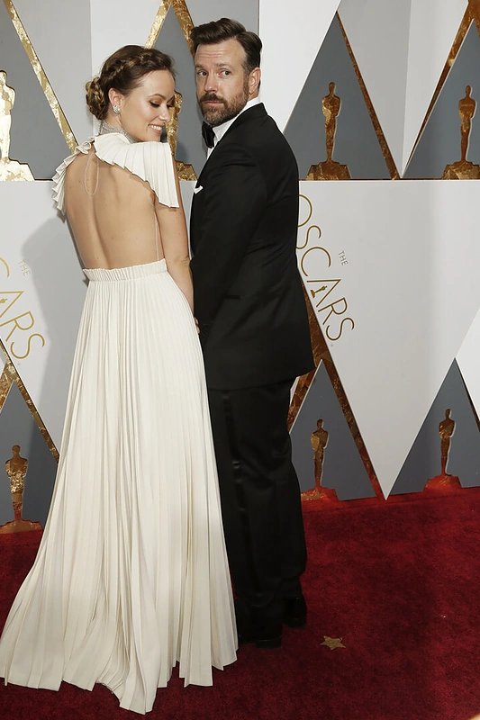 Jasonas Sudeikis su žmona Olivia Wilde