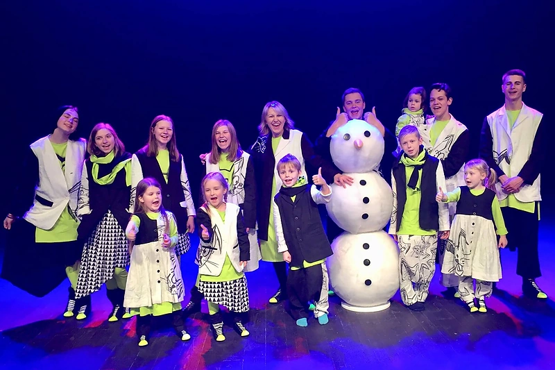 „Tele Bim-Bam“ koncerto akimirka