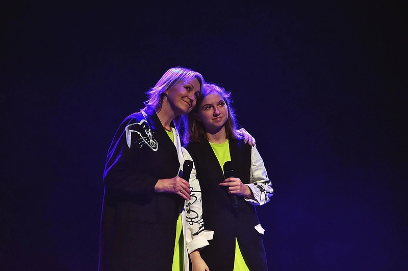 „Tele Bim-Bam“ koncerto akimirka