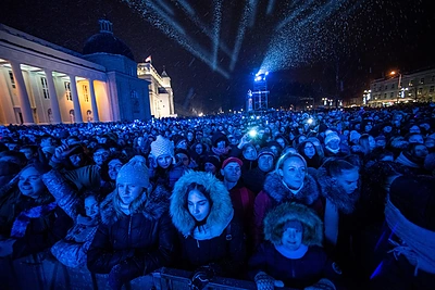 Vilniaus eglės įžiebimas/ Gretos Skaraitienės nuotr.