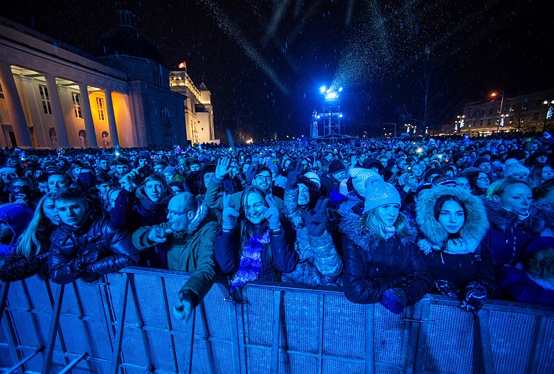 Vilniaus eglės įžiebimas/ Gretos Skaraitienės nuotr.