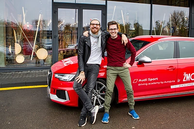 Robertas Kalinkinas ir Timūras Augucevičius/Pauliaus Peleckio nuotr.