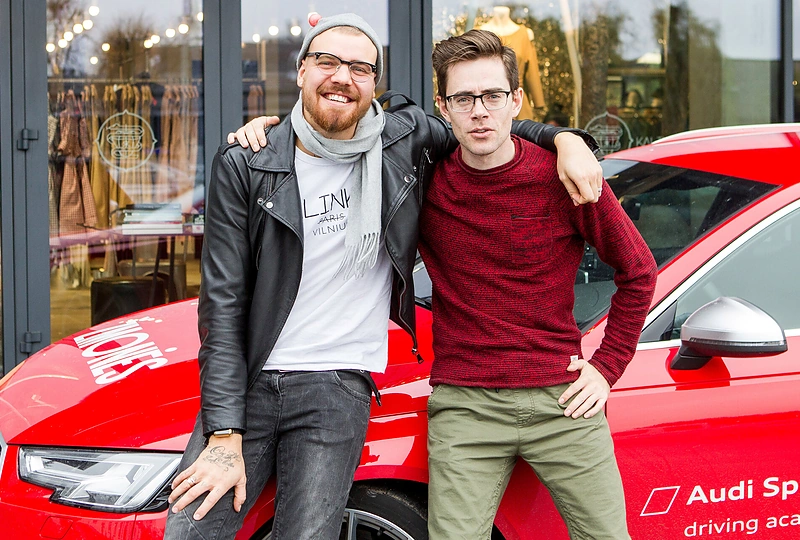 Robertas Kalinkinas ir Timūras Augucevičius/Pauliaus Peleckio nuotr.