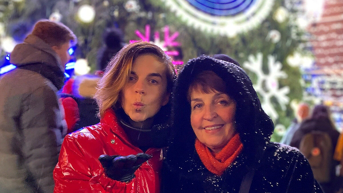 Simona Albavičiūtė su mama Irena