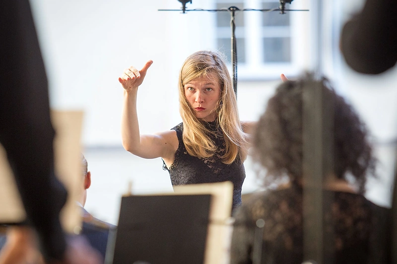 Dirigentė Mirga Gražinytė-Tyla. / BNS nuotr.