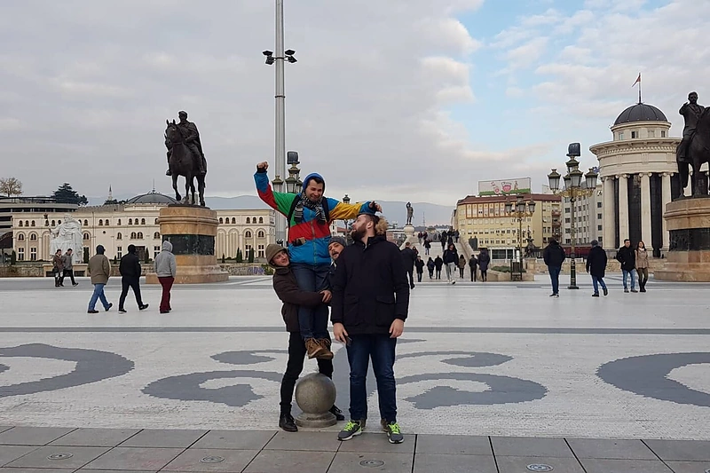 „Antikvariniai Kašpirovskio dantys“ Balkanuose/Asmeninio archyvo nuotr.