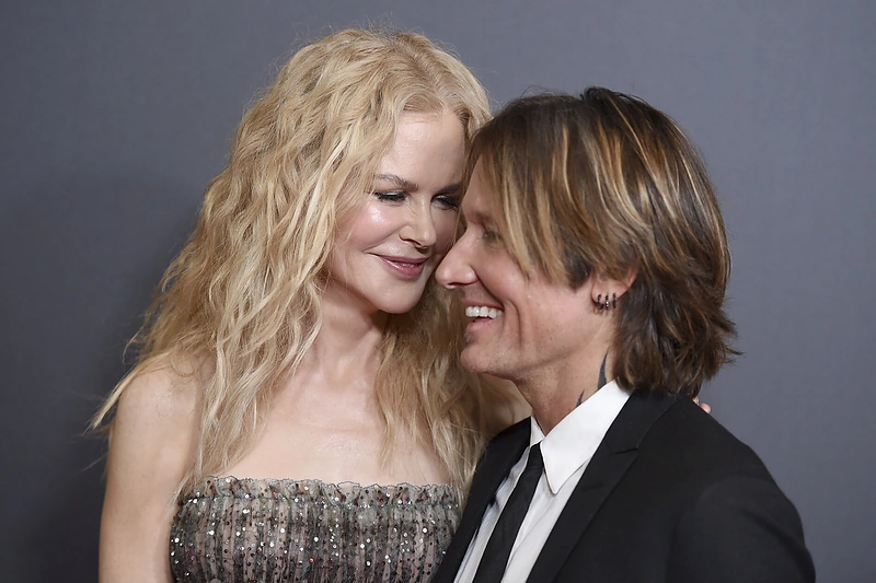 Nicole Kidman su vyru Keithu Urbanu